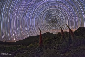 Star Trails Islas Canarias