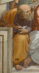 Anaximander scuola di atene Raffaello
