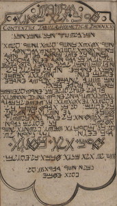 Christoph Kriegsmann tabula smaragdina phoenician