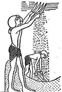 ancient egyptian winnowing