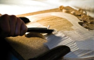 processing of a soundboard